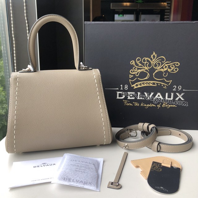 Delvaux經典款系列brillant德爾沃專櫃togo皮手縫蠟線小號手提肩背女包 bxs1040